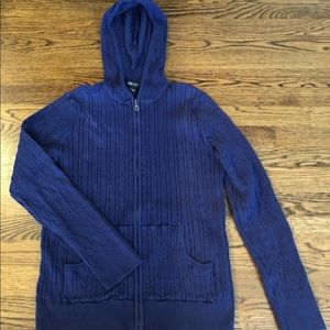 Style and Co Navy zip up
